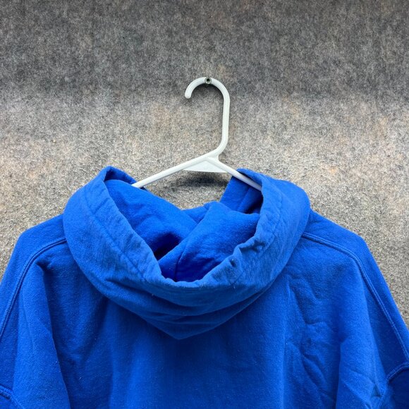 World Series 2016 Hoodie Mens XL Blue Pullover Champions Chicago Cubs Pullover - Picture 2 of 11